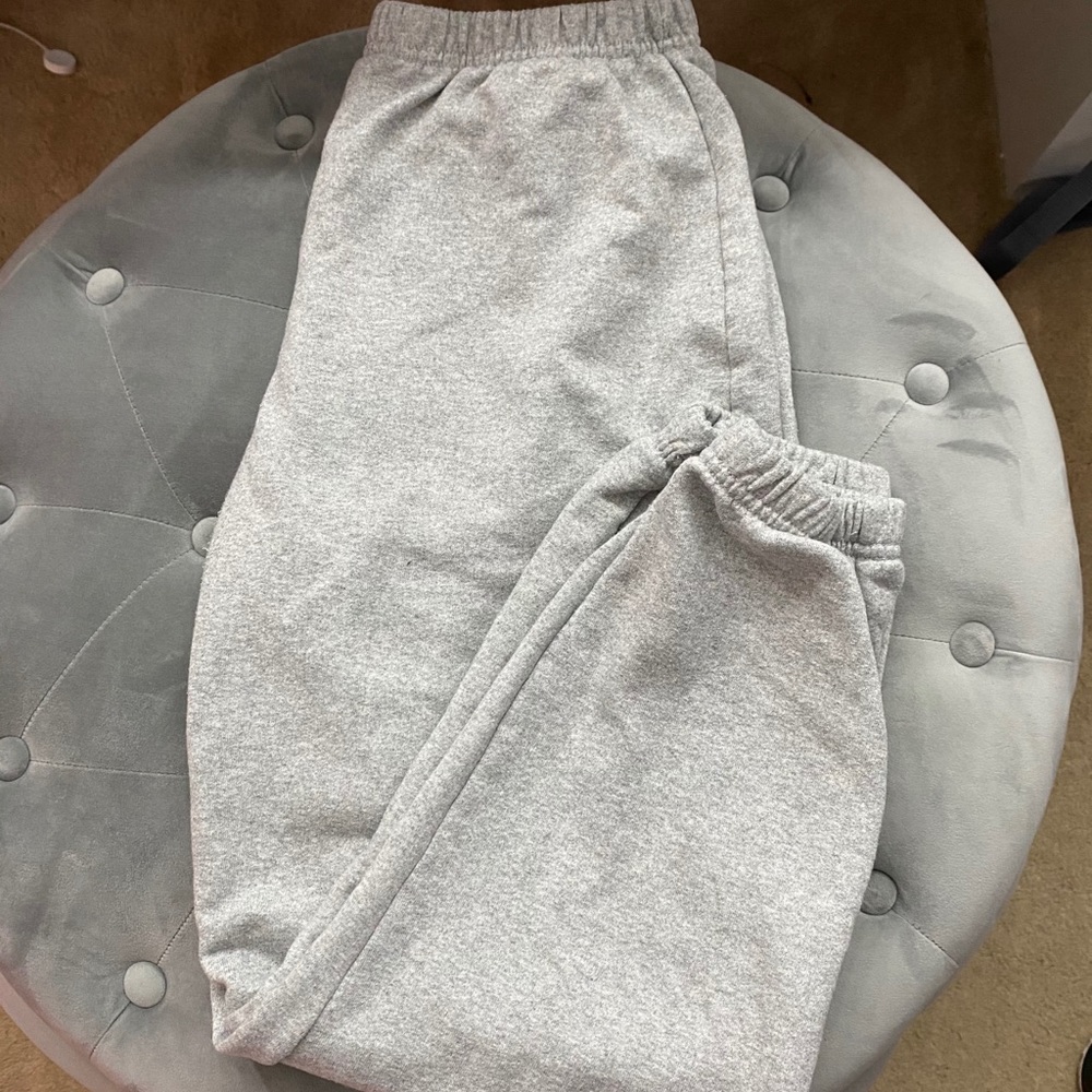 Pretty Little Thing gray cuffed sweatpants